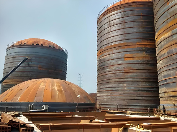 凭祥焦粉钢板仓